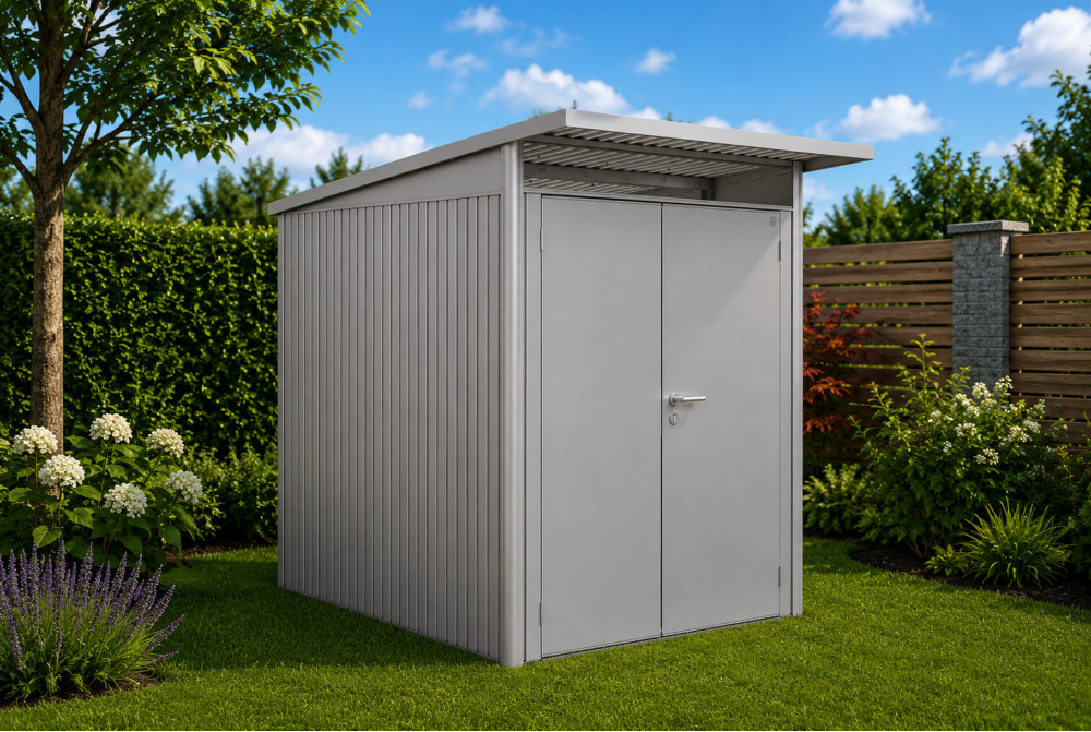 Abri métal BIOHORT AvantGarde A2 double porte