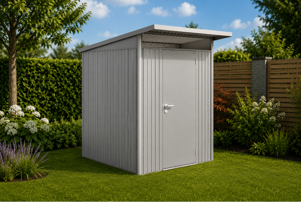 Abri métal BIOHORT AvantGarde A1 porte simple