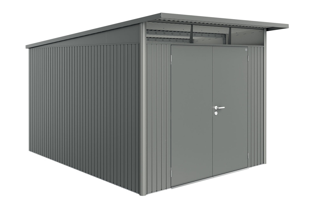 Abri métal BIOHORT AvantGarde A8 double porte