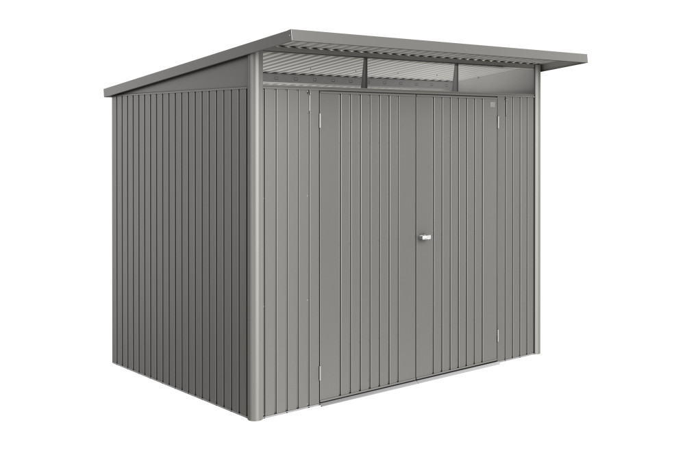 Abri métal BIOHORT AvantGarde ECO A5 double porte