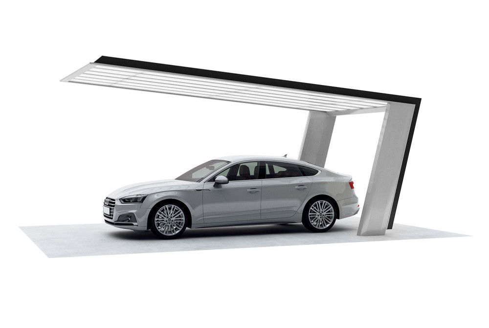 Carport XIMAX My-PORT 7 T60 – 5,12m×2,69m – 75kg/m²