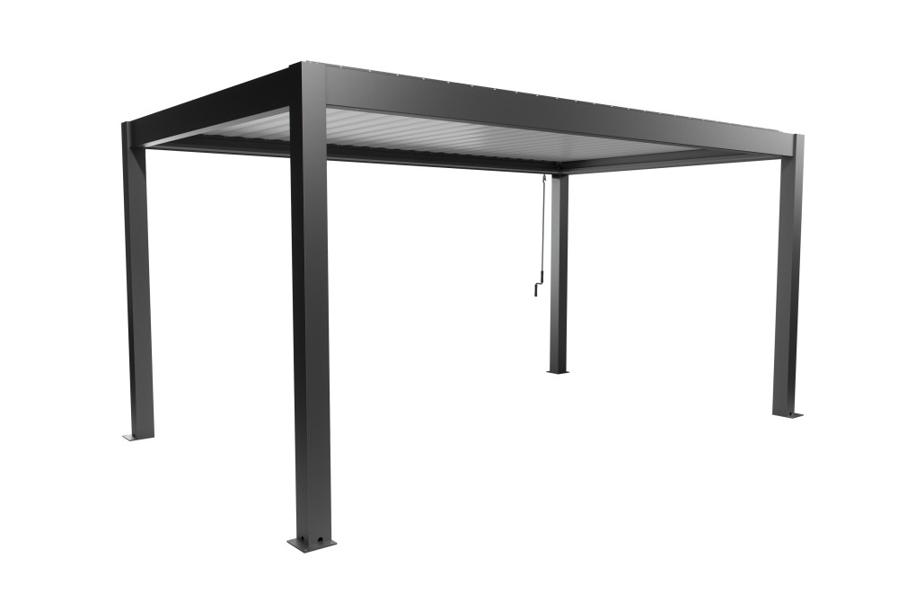 Pergola Biohort T. 5m x 3m – Acier Thermolaqué – Garantie 20 ans
