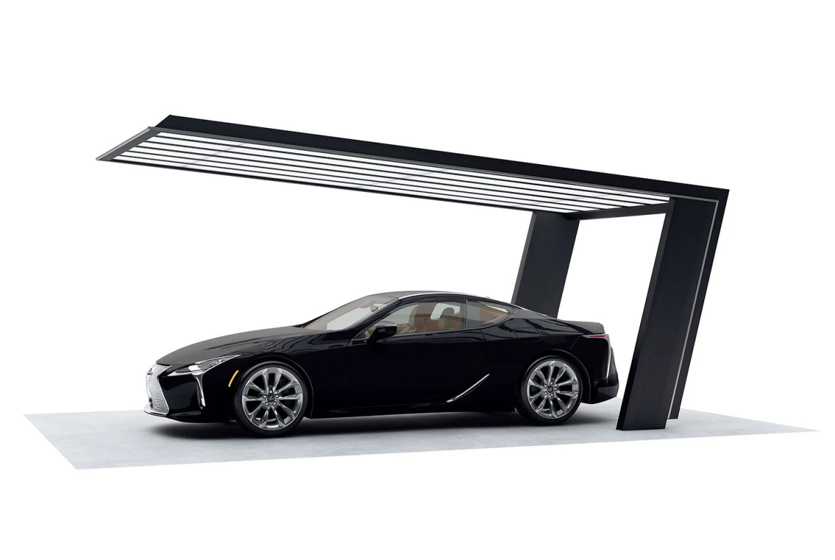 Carport XIMAX T90 surélevé – 4,95m×2,46m – 113kg/m²