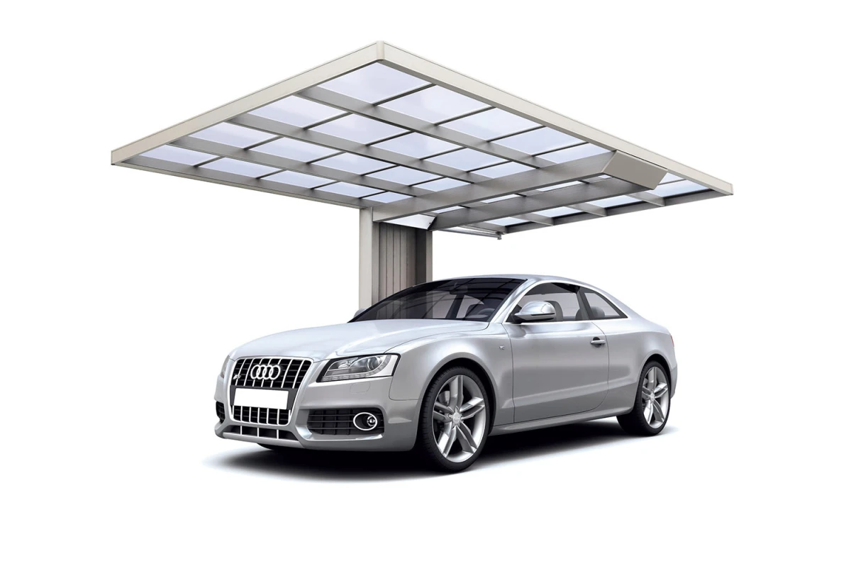Carport XIMAX T90 surélevé – 4,95m×2,76m – 113kg/m²