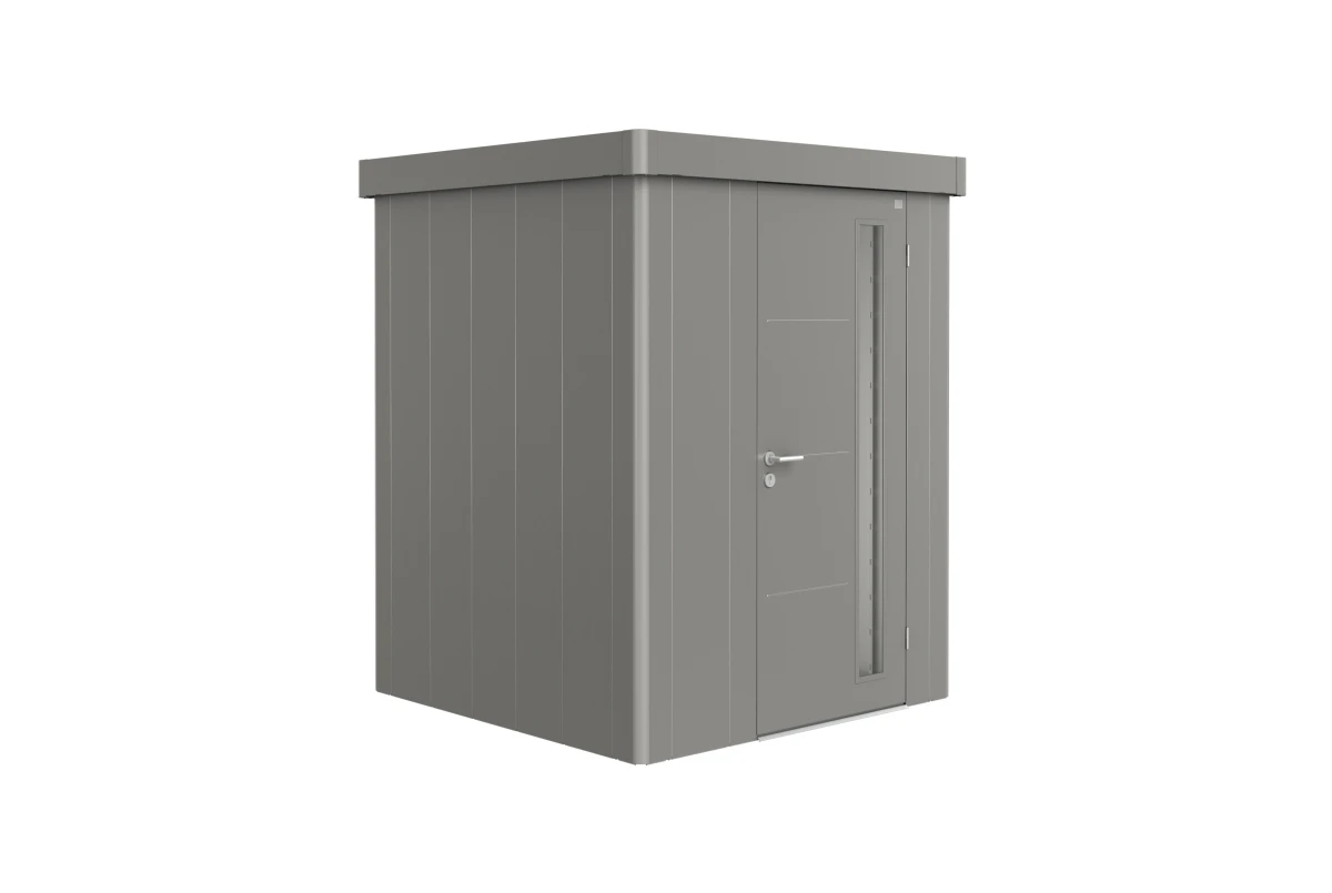 Abri de jardin métal Biohort Neo 1A porte standard 180x180 cm