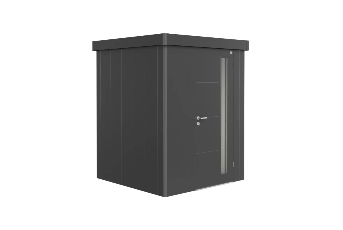 Abri de jardin métal Biohort Neo 1A porte standard 180x180 cm