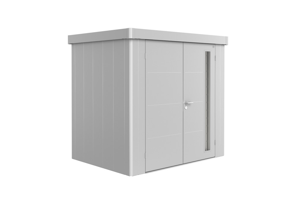Abri de jardin métal Biohort Neo 1B double porte 236x180 cm