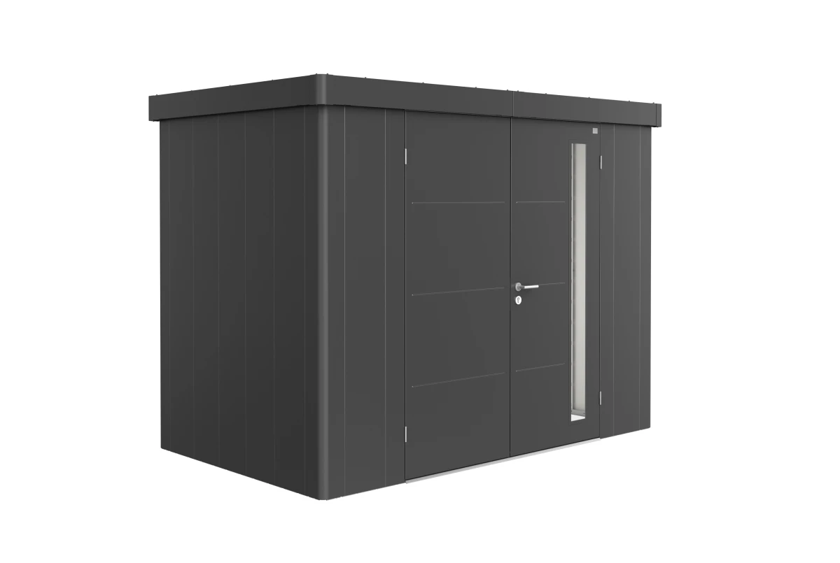 Abri de jardin métal Biohort Neo 1C double porte 292x180 cm