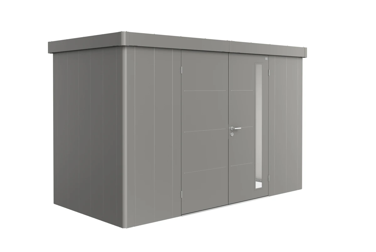 Abri de jardin métal Biohort Neo 1D double porte 348x180 cm