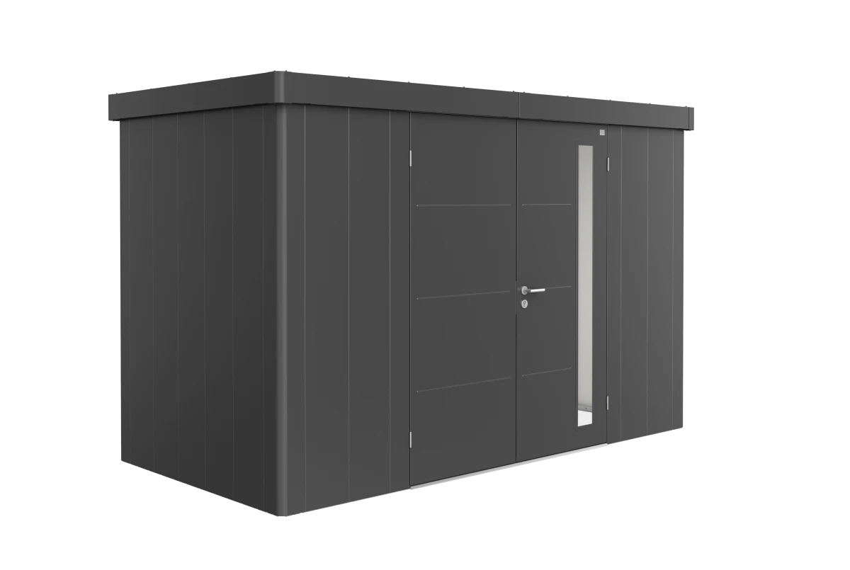 Abri de jardin métal Biohort Neo 1D double porte 348x180 cm