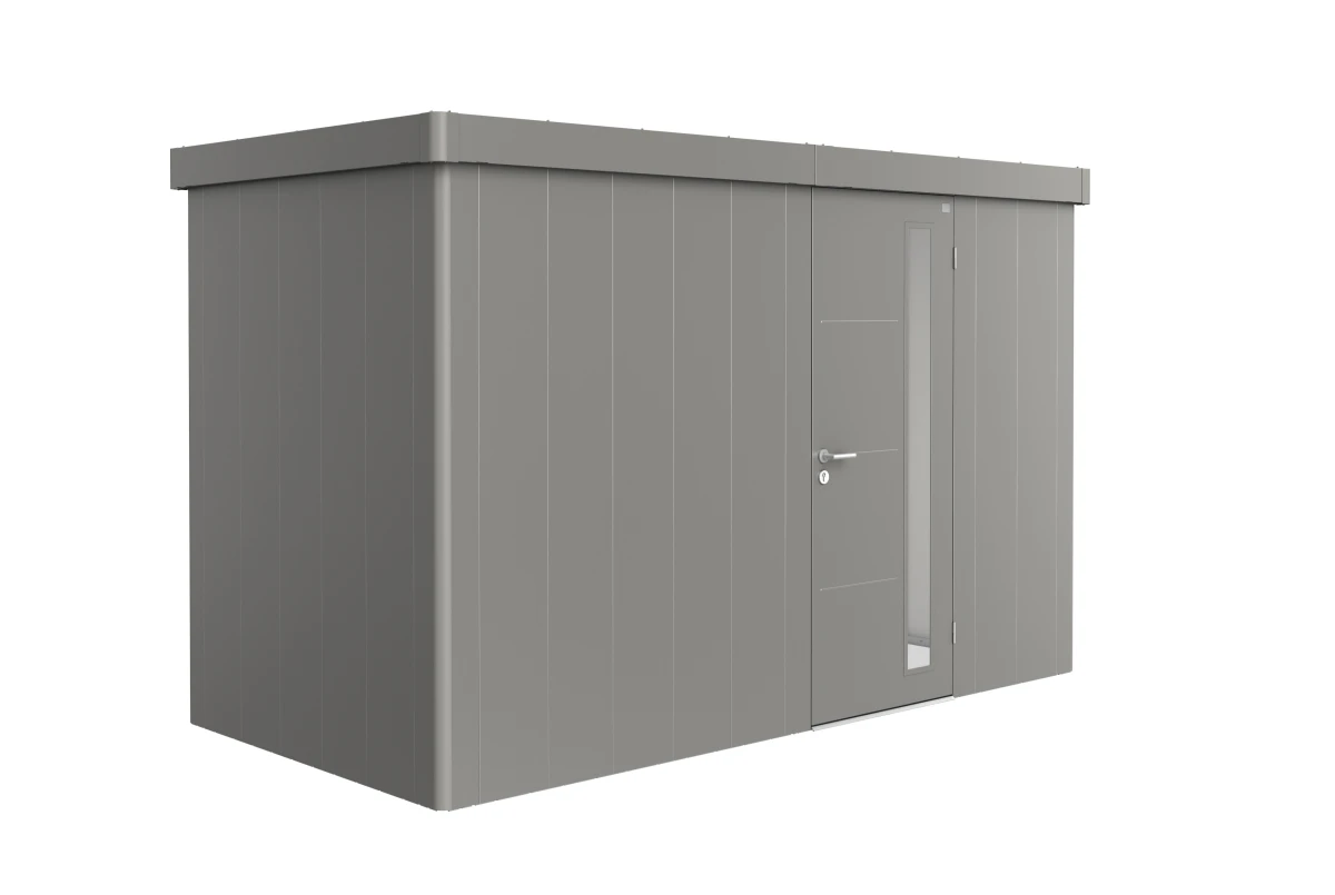 Abri de jardin métal Biohort Neo 1D porte standard 348x180 cm