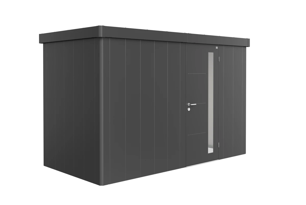 Abri de jardin métal Biohort Neo 1D porte standard 348x180 cm