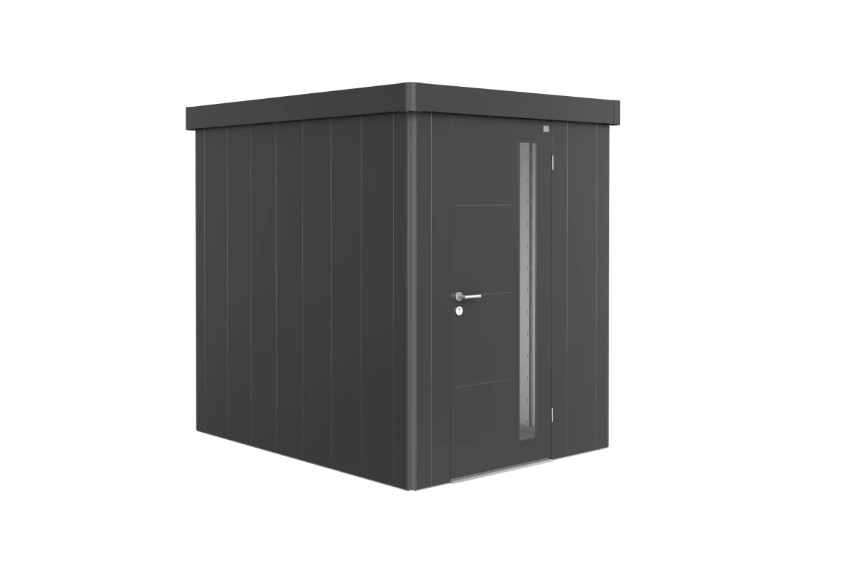 Abri de jardin métal Biohort Neo 2A porte standard 180x236 cm