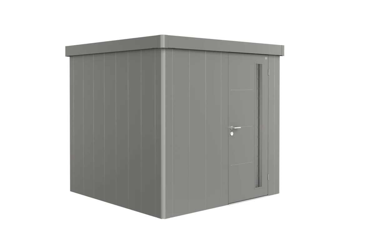 Abri de jardin métal Biohort Neo 2B porte standard 236x236 cm