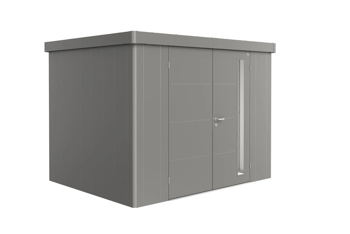 Abri de jardin métal Biohort Neo 2C double porte 292x236 cm