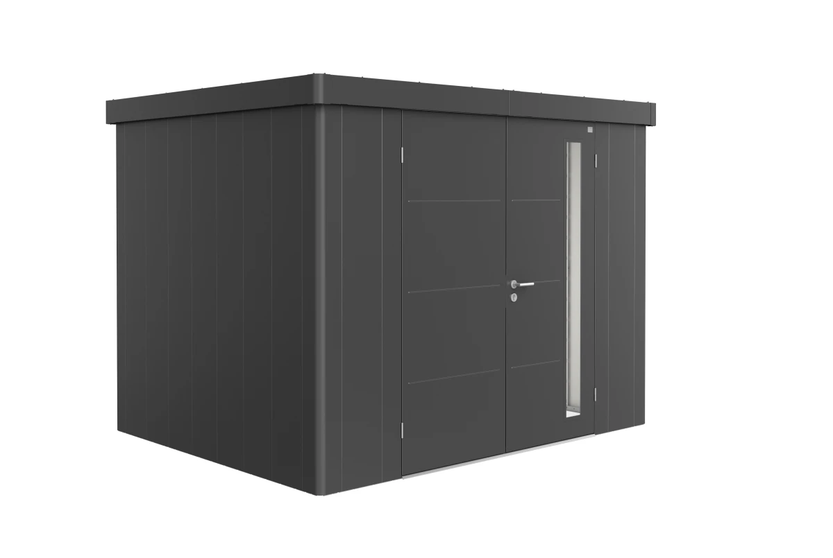 Abri de jardin métal Biohort Neo 2C double porte 292x236 cm
