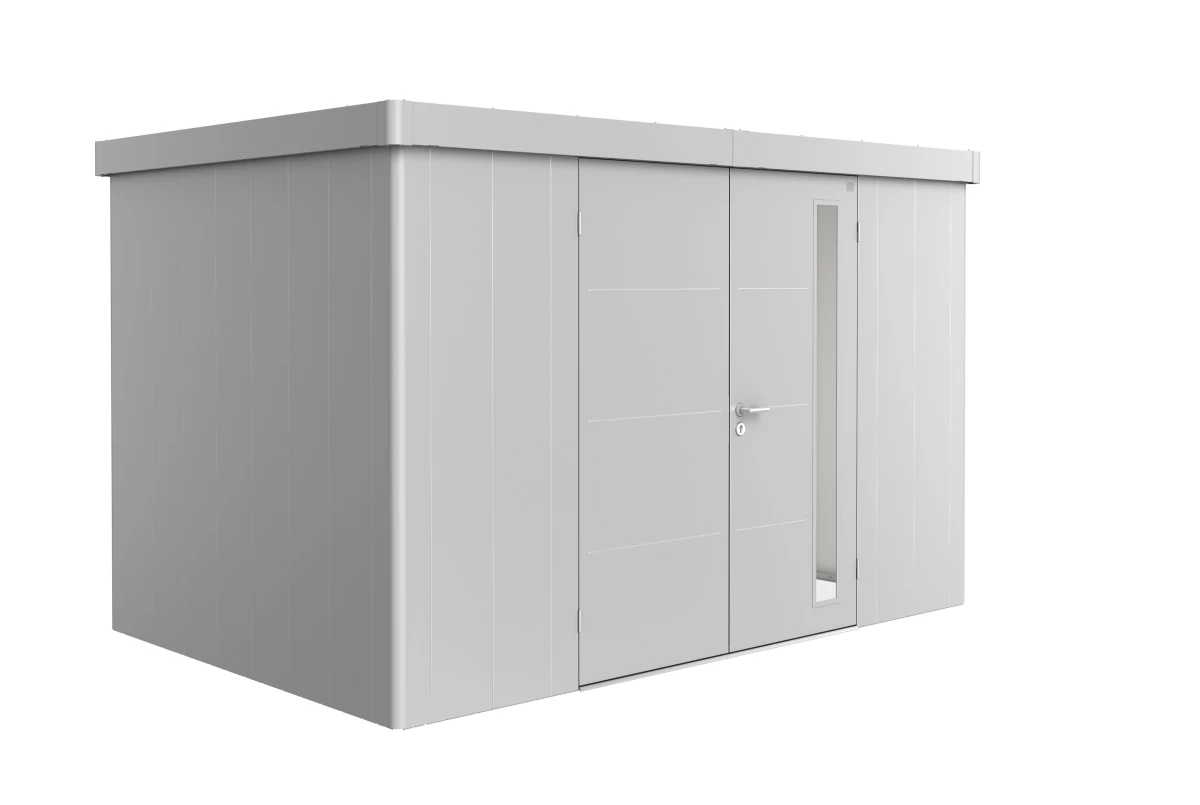 Abri de jardin métal Biohort Neo 2D double porte 348x236 cm