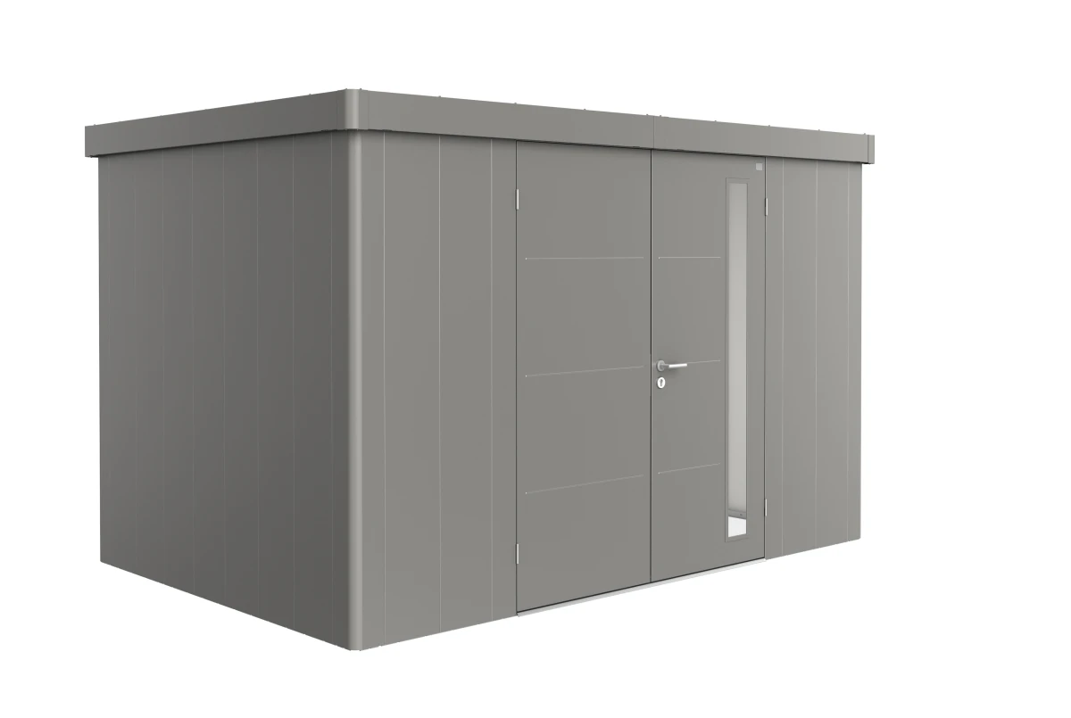 Abri de jardin métal Biohort Neo 2D double porte 348x236 cm