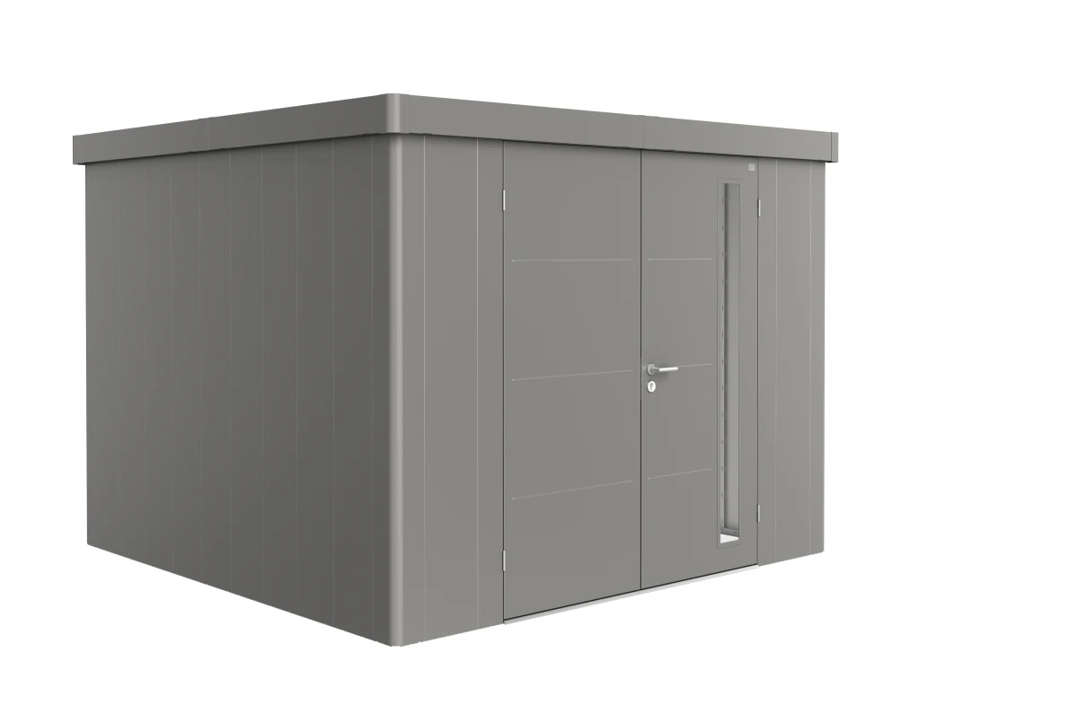 Abri de jardin métal Biohort Neo 3C double porte 292x292 cm