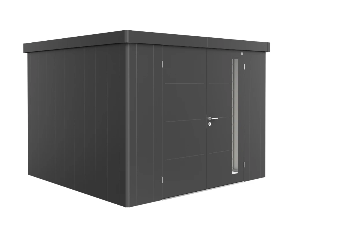 Abri de jardin métal Biohort Neo 3C double porte 292x292 cm