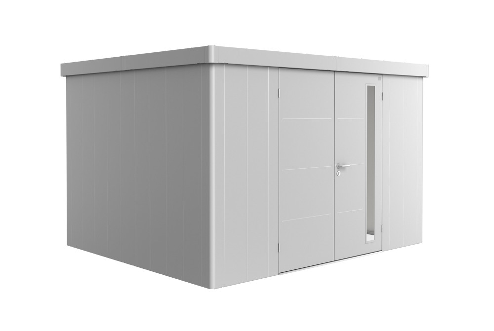 Abri de jardin métal Biohort Neo 3D double porte 348x292 cm