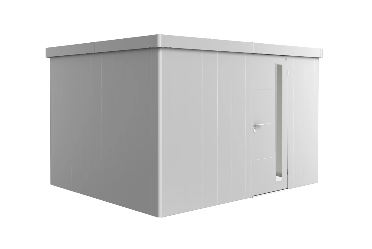 Abri de jardin métal Biohort Neo 3D porte standard 348x292 cm