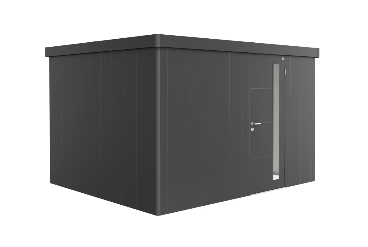 Abri de jardin métal Biohort Neo 3D porte standard 348x292 cm