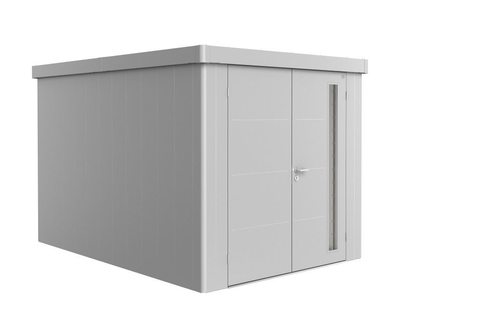 Abri de jardin métal Biohort Neo 4B double porte 236x348 cm