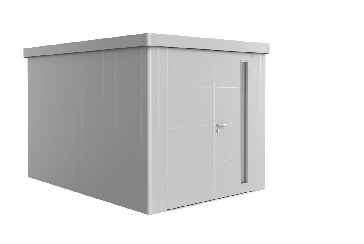 Abri de jardin métal Biohort Neo 4B double porte 236x348 cm