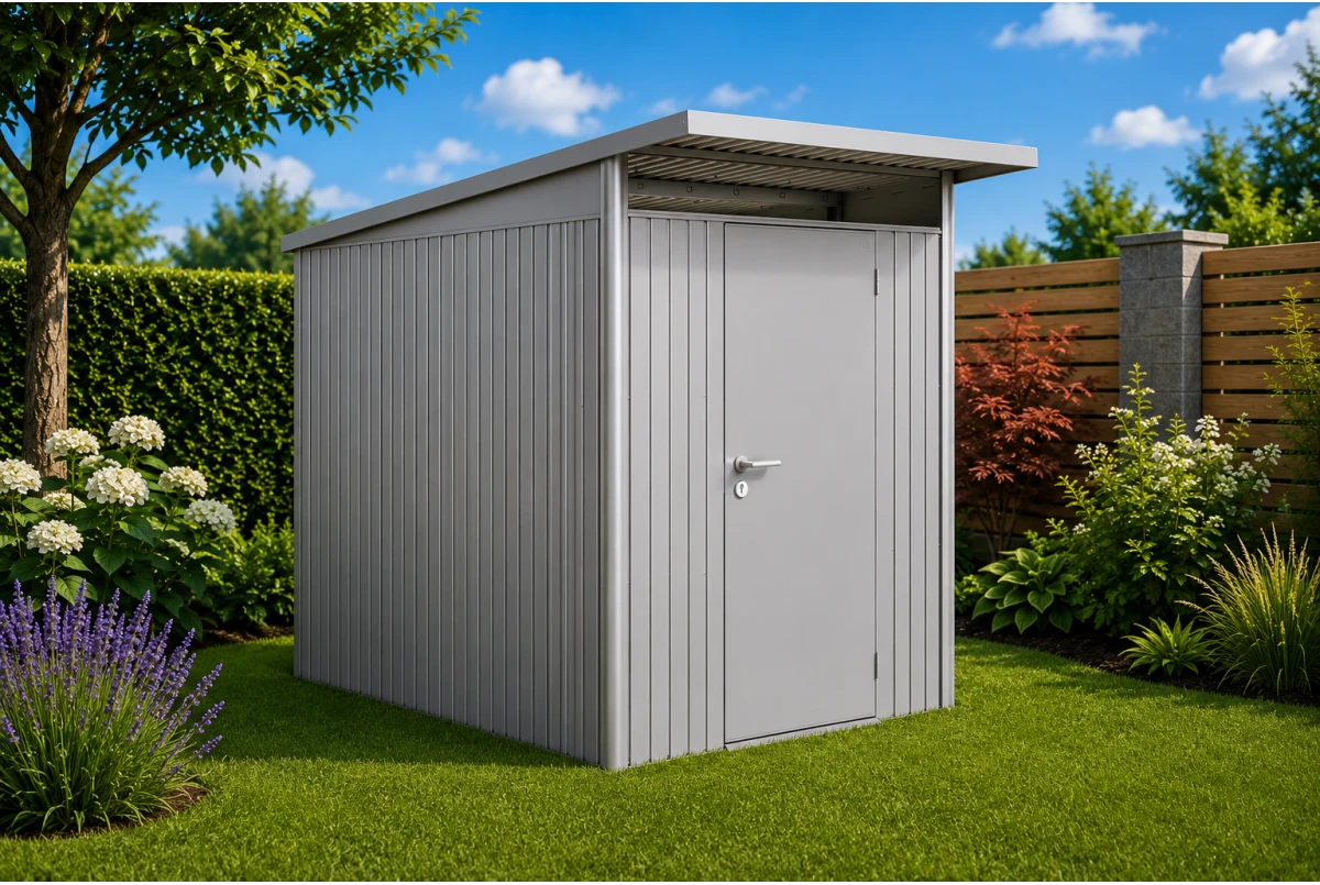 Abri métal BIOHORT AvantGarde A2 porte simple