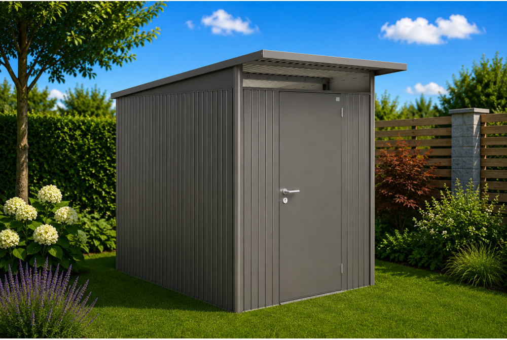 Abri métal BIOHORT AvantGarde A3 porte simple