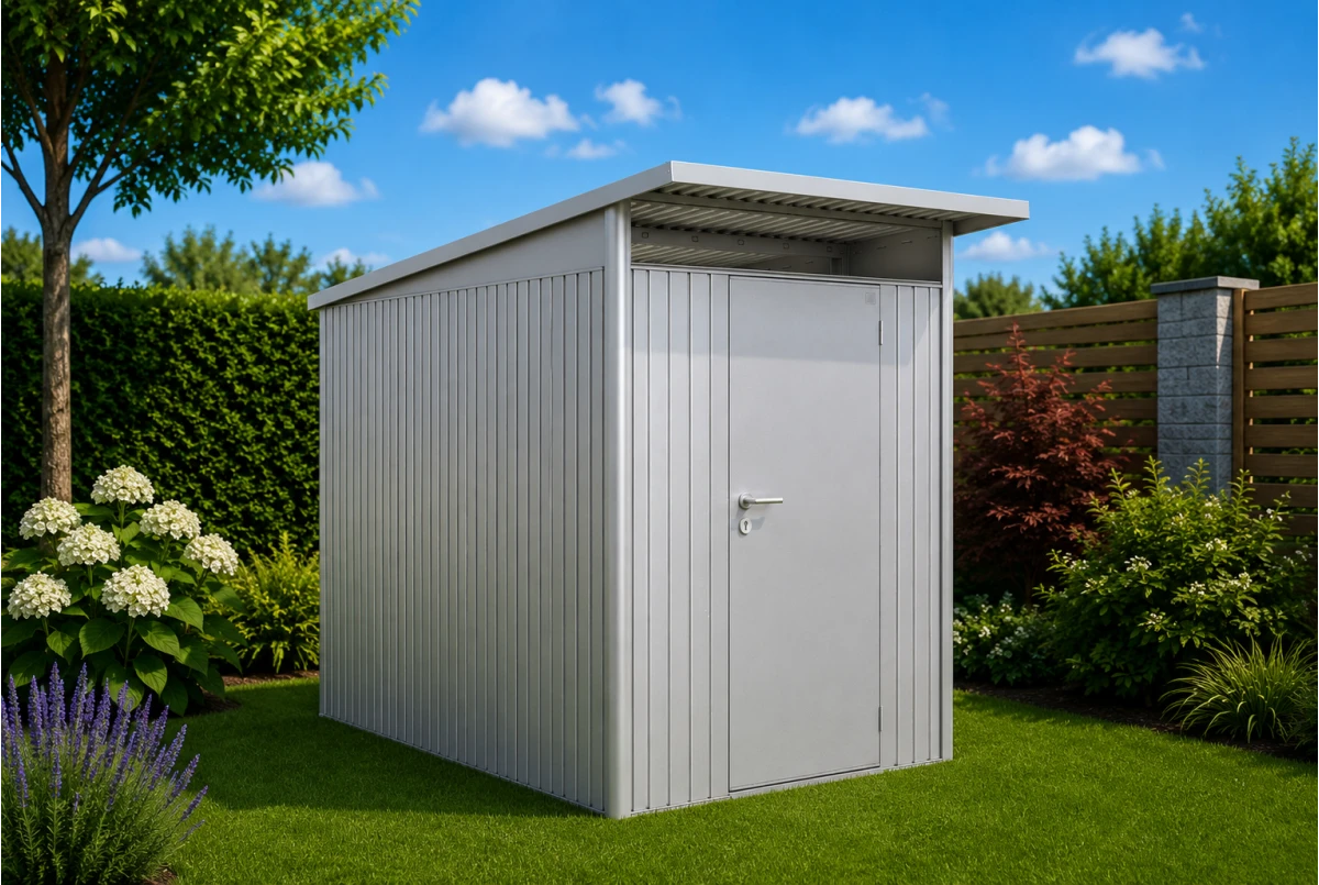 Abri métal BIOHORT AvantGarde A3 porte simple