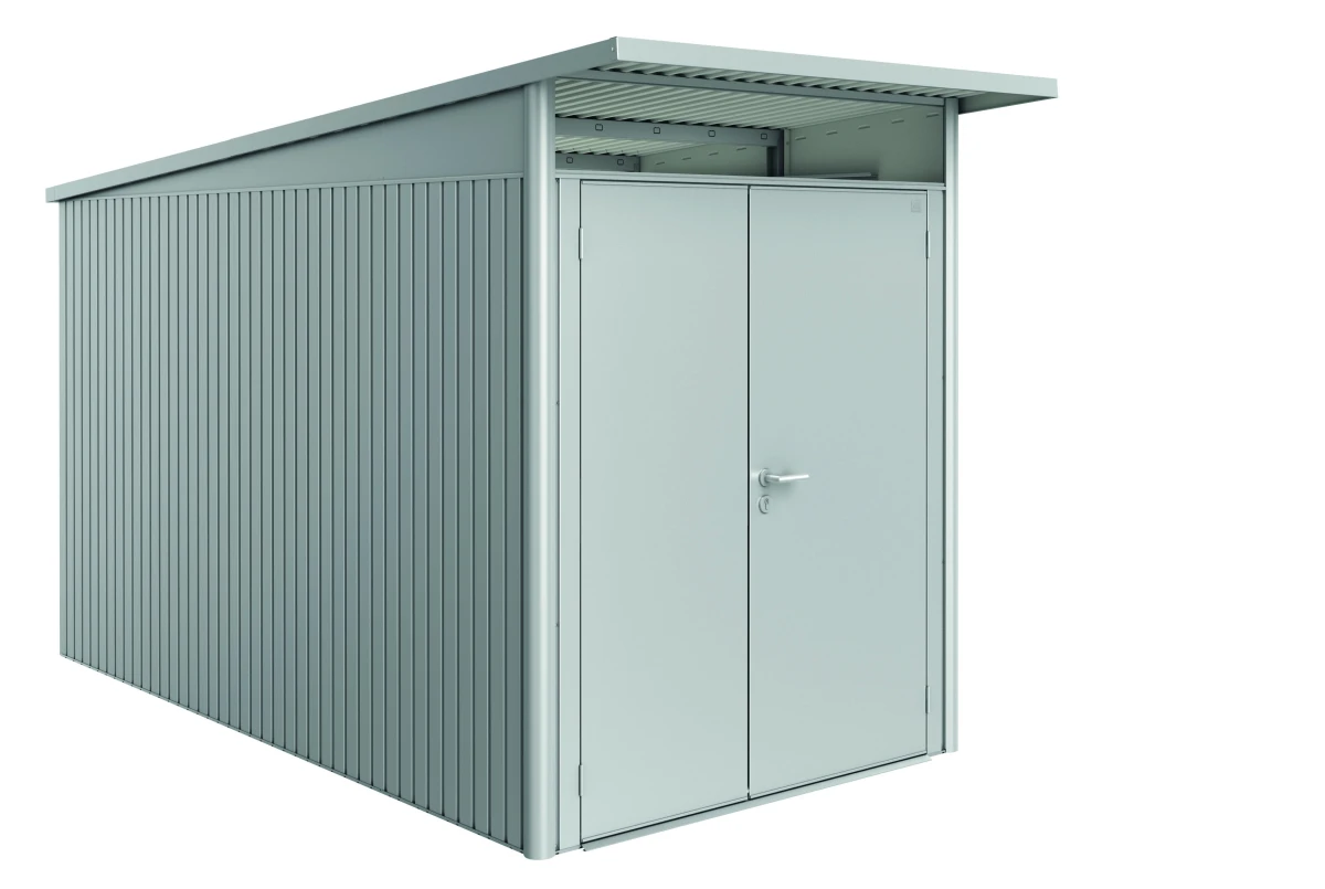 Abri métal BIOHORT AvantGarde A4 double porte