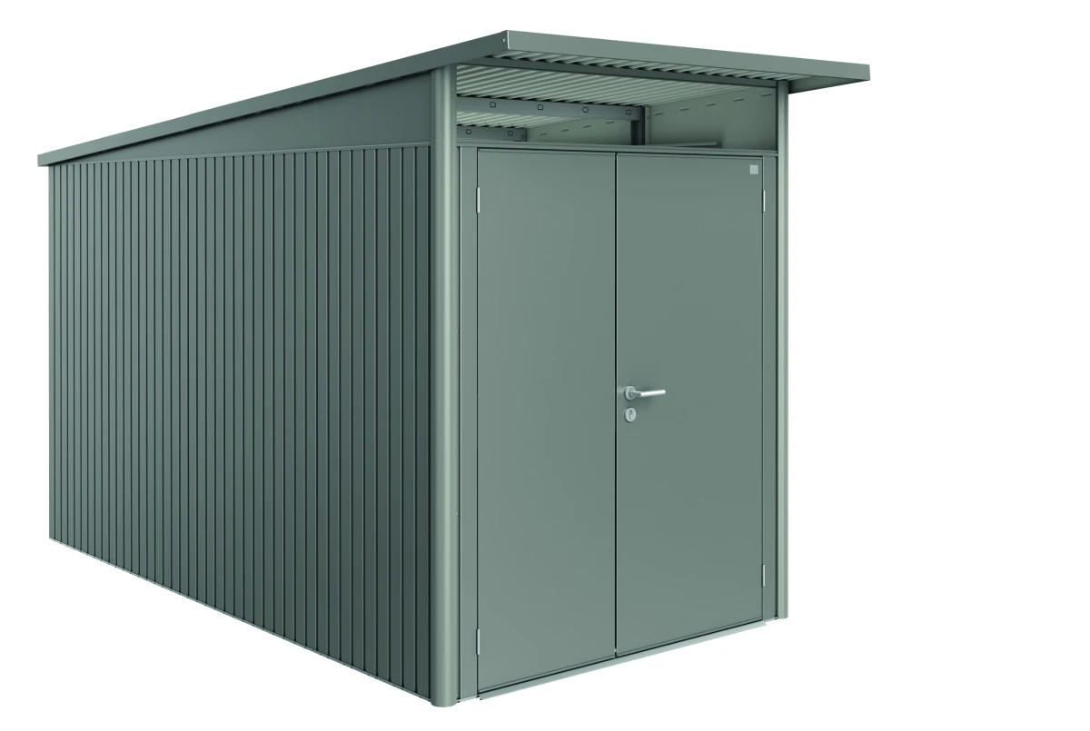 Abri métal BIOHORT AvantGarde A4 double porte