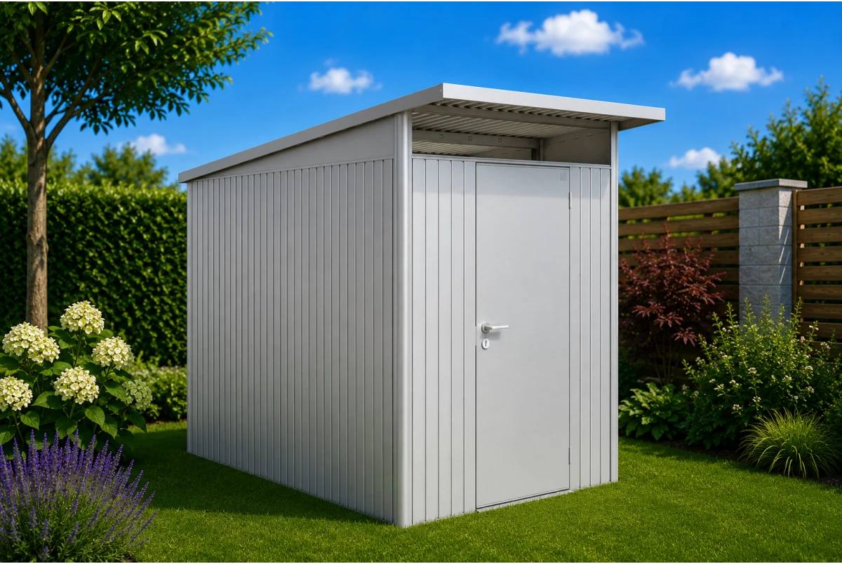 Abri métal BIOHORT AvantGarde A4 porte simple