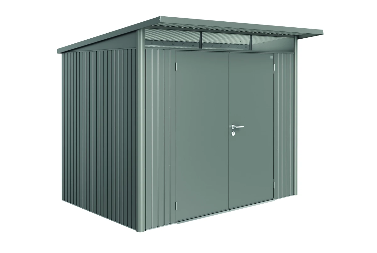 Abri métal BIOHORT AvantGarde A5 double porte
