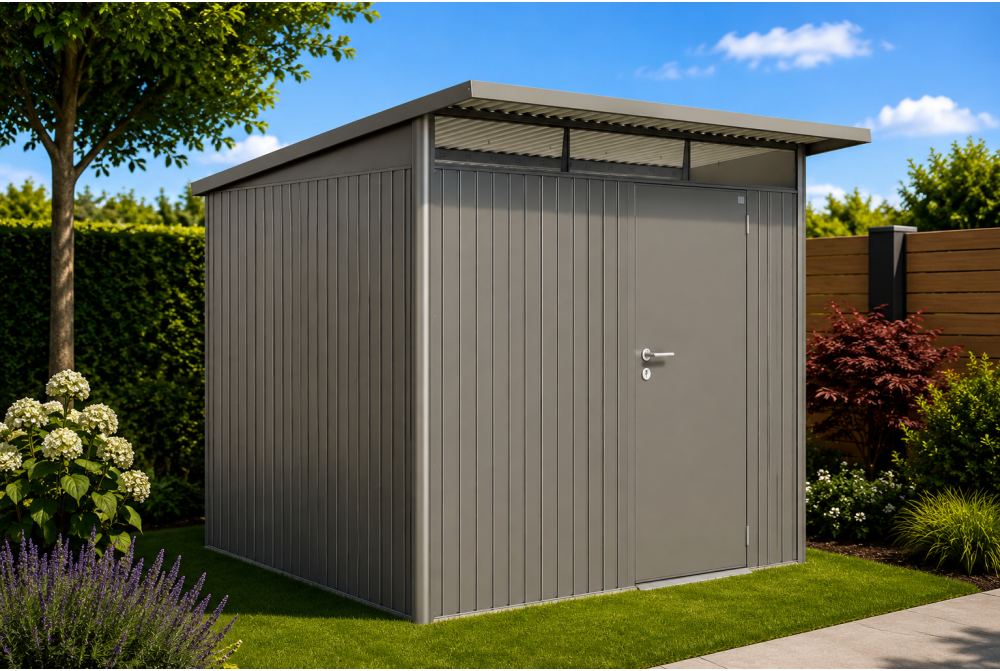 Abri métal BIOHORT AvantGarde A5 porte simple