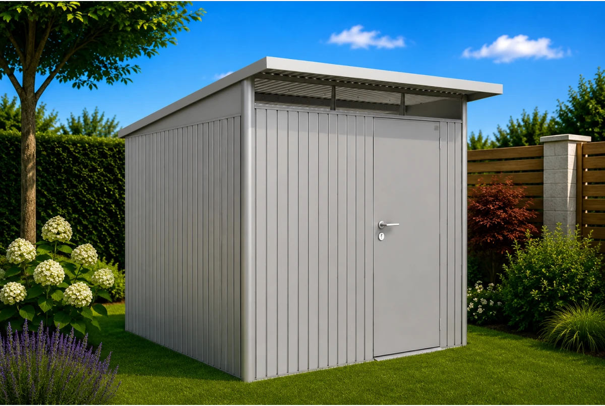 Abri métal BIOHORT AvantGarde A5 porte simple