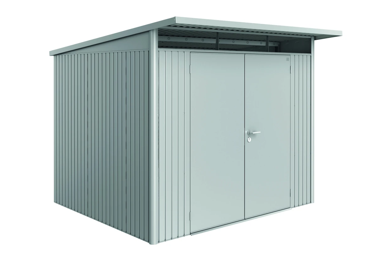 Abri métal BIOHORT AvantGarde A6 double porte