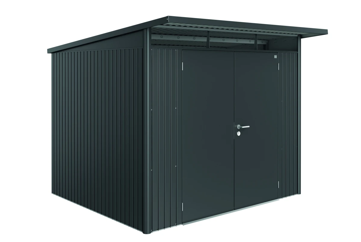 Abri métal BIOHORT AvantGarde A6 double porte