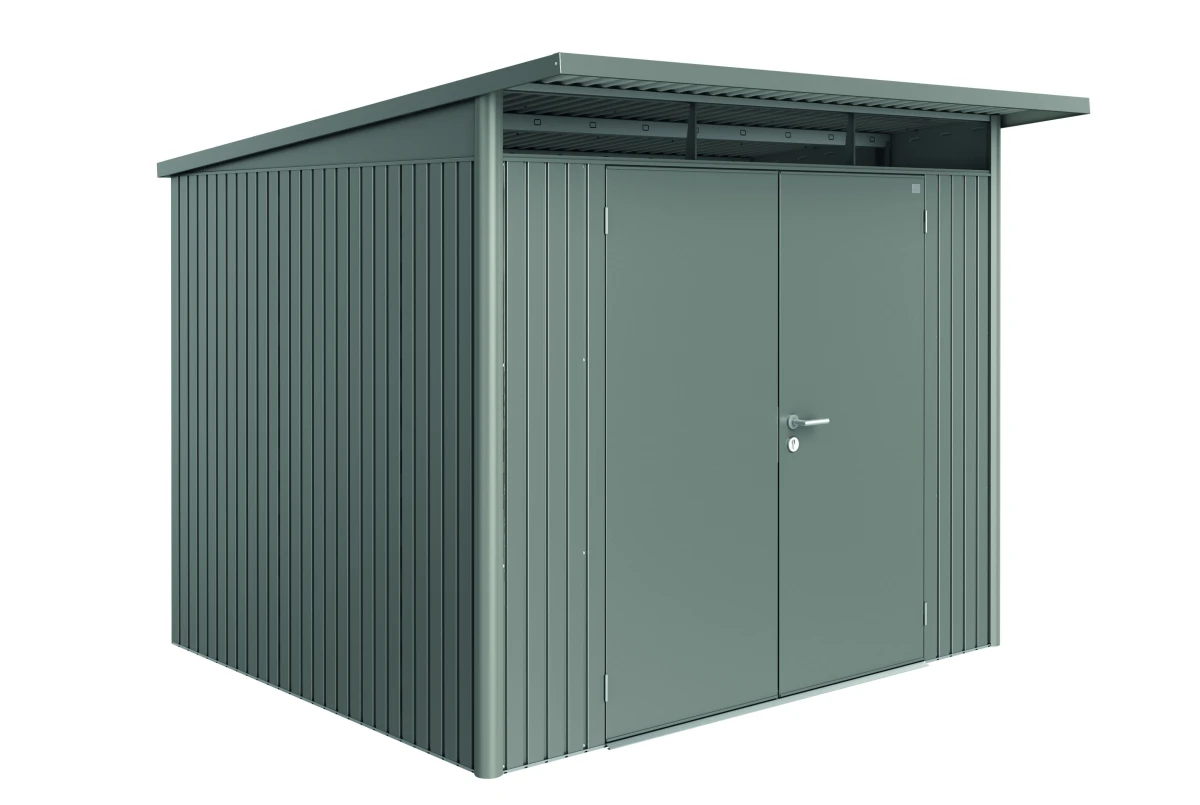 Abri métal BIOHORT AvantGarde A6 double porte