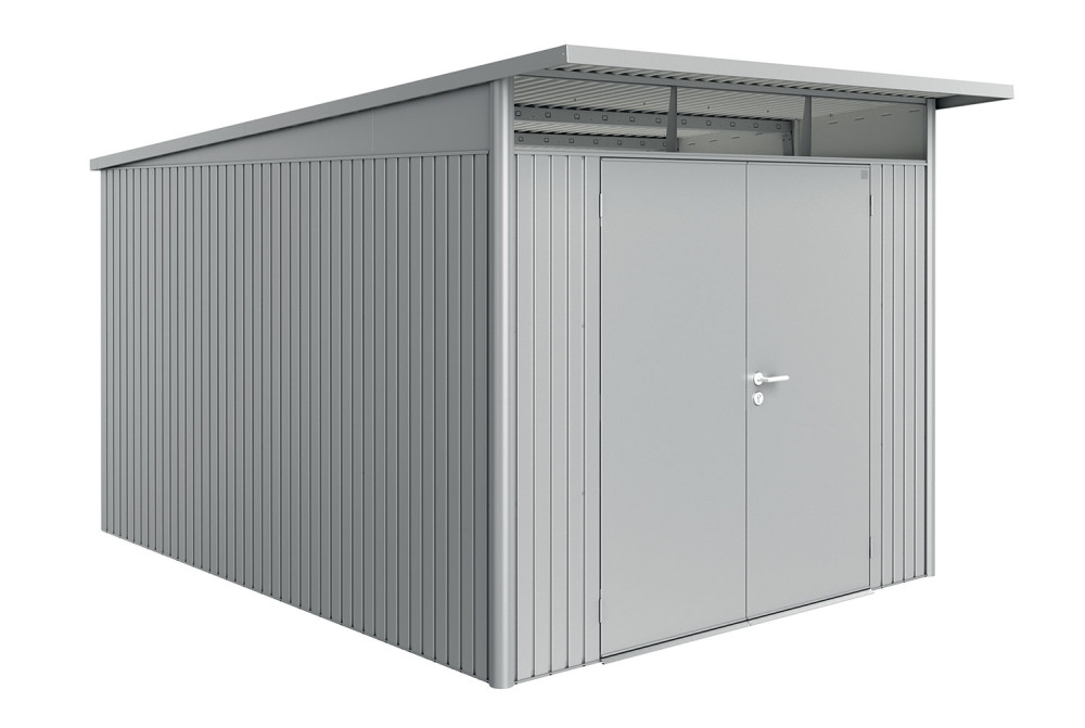 Abri métal BIOHORT AvantGarde A8 double porte