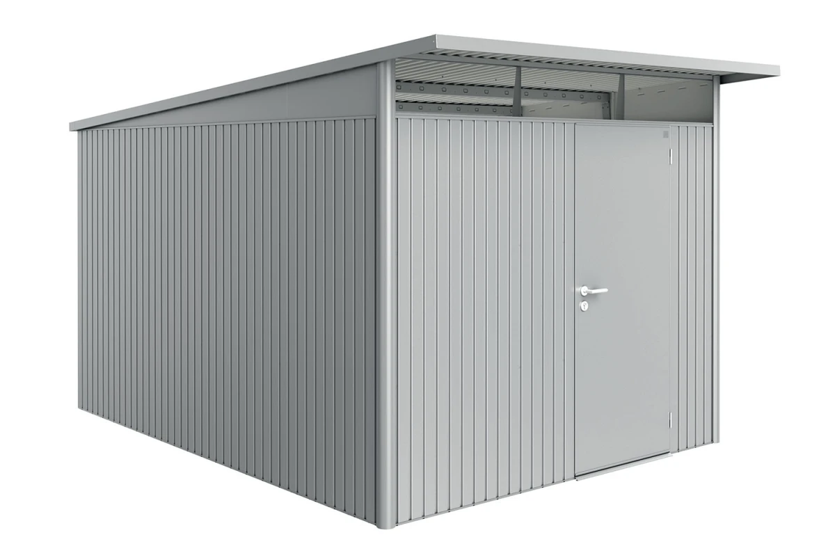 Abri métal BIOHORT AvantGarde A8 porte simple