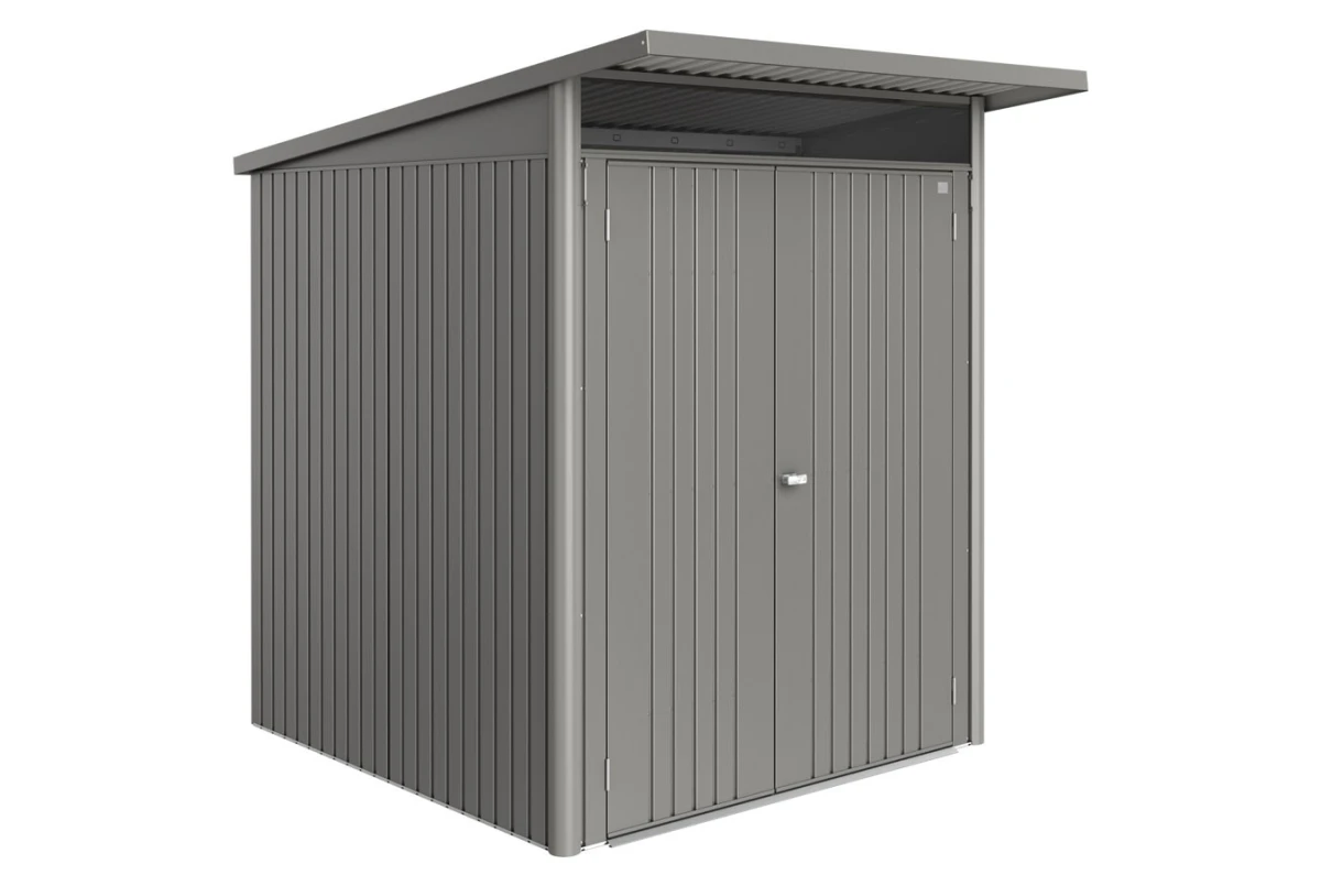 Abri métal BIOHORT AvantGarde ECO A1 double porte