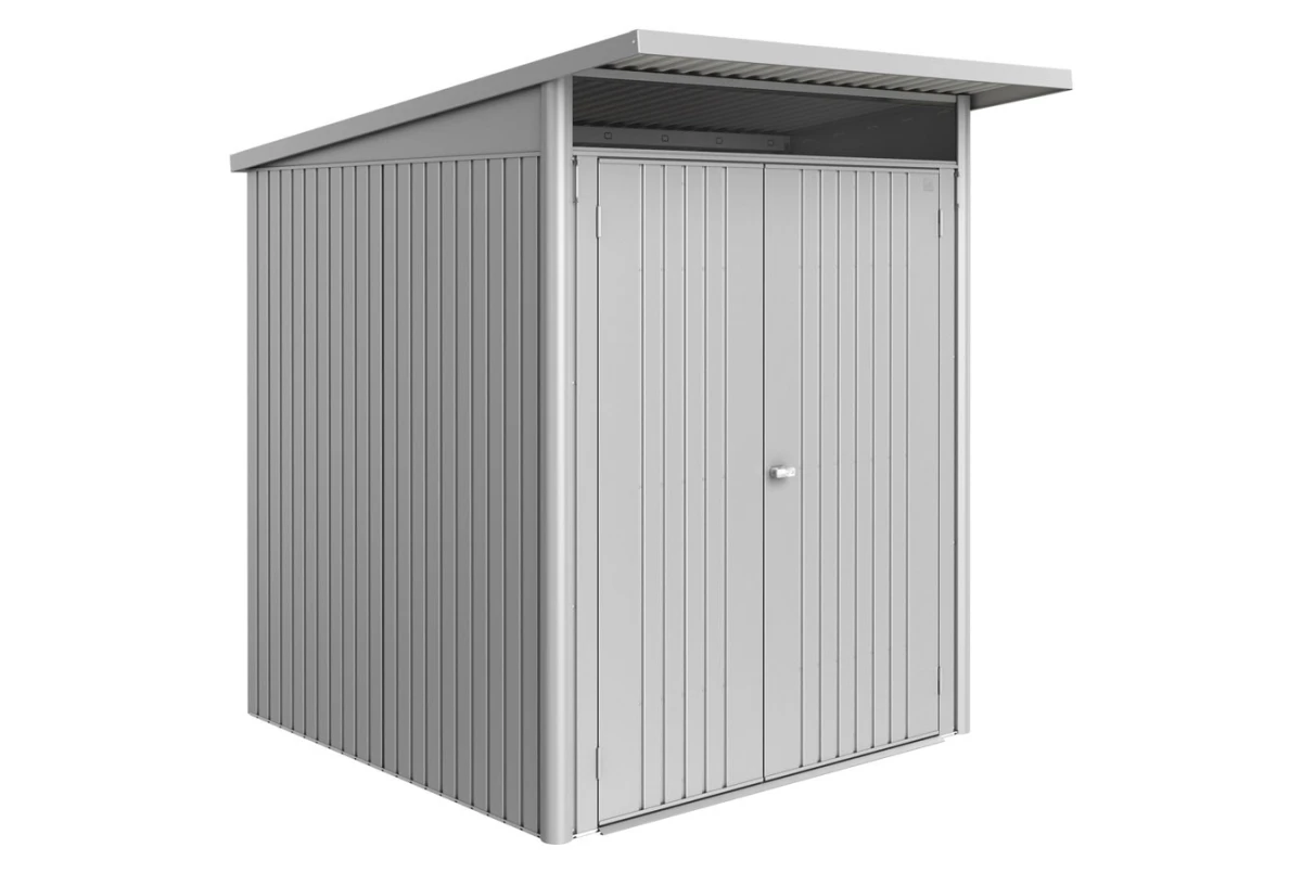 Abri métal BIOHORT AvantGarde ECO A1 double porte