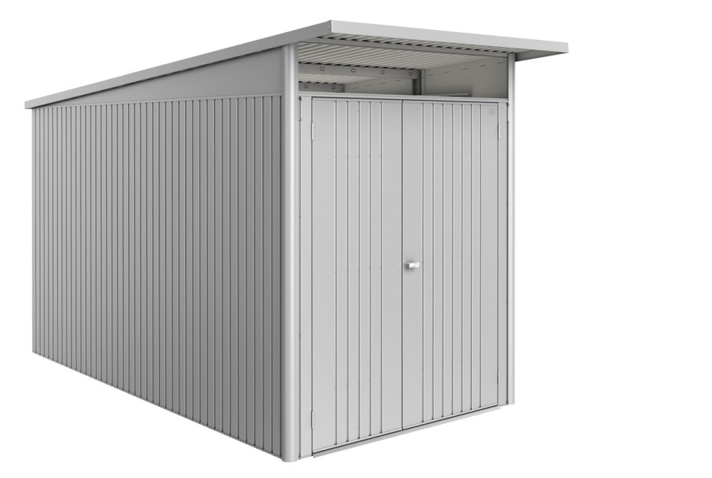 Abri métal BIOHORT AvantGarde ECO A4 double porte