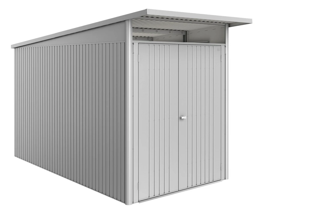 Abri métal BIOHORT AvantGarde ECO A4 double porte