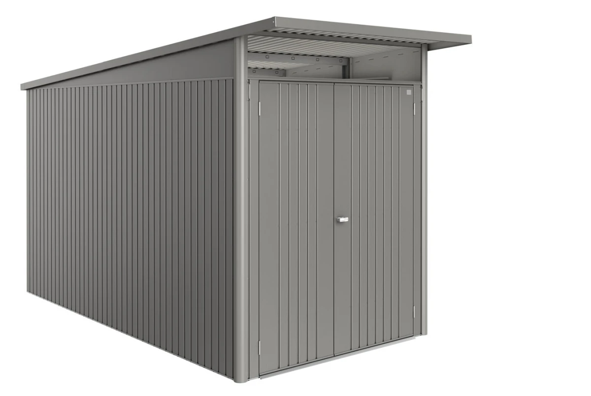 Abri métal BIOHORT AvantGarde ECO A4 double porte