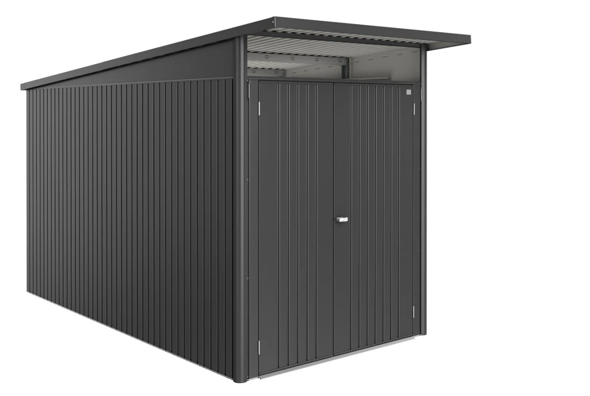 Abri métal BIOHORT AvantGarde ECO A4 double porte