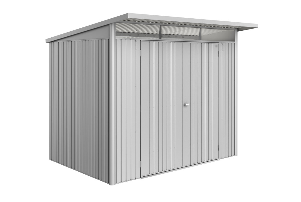Abri métal BIOHORT AvantGarde ECO A5 double porte